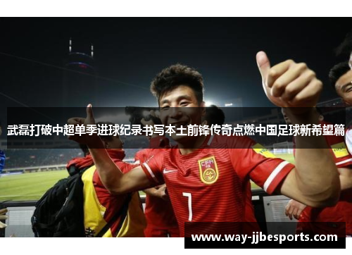 武磊打破中超单季进球纪录书写本土前锋传奇点燃中国足球新希望篇 武磊打破中超单季进球纪录书写本土前锋传奇点燃中国足球新希望篇